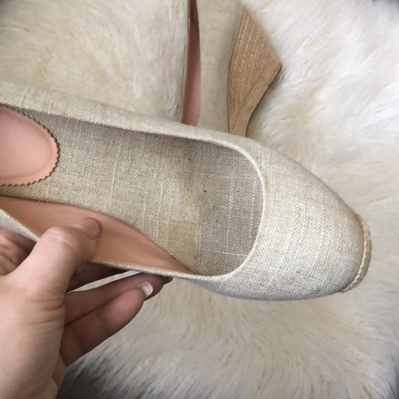 J Crew canvas espadrille wedges - Picture 6 of 8
